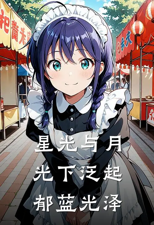 星光与月光下泛起郁蓝光泽