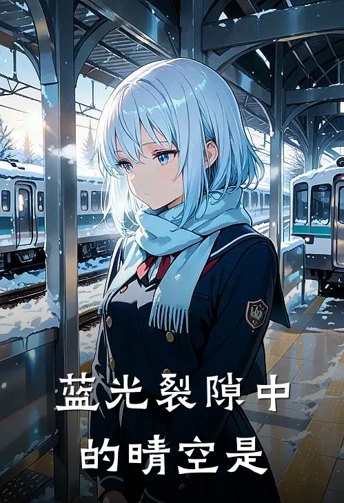 蓝光裂隙中的晴空是